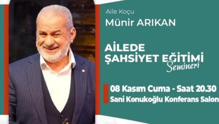 Bursa İnegöl’de  “Ailede Şahsiyet Eğitimi” semineri