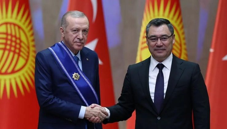 Cumhurbaşkanı Erdoğan’a Manas Nişanı!