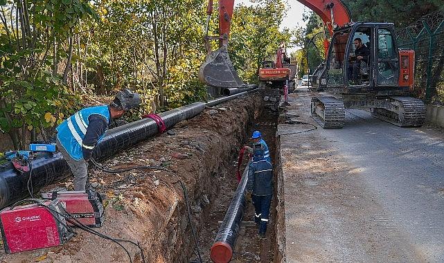 İSU, Kroman Çelik ve Sarkuysan’a Geri Kazanım Suyu Sağlayacak İletim Hattı Çalışmalarına Başladı