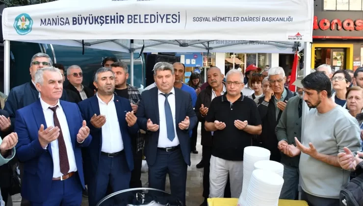 Manisa’da 3 bin kişilik keşkek hayrı