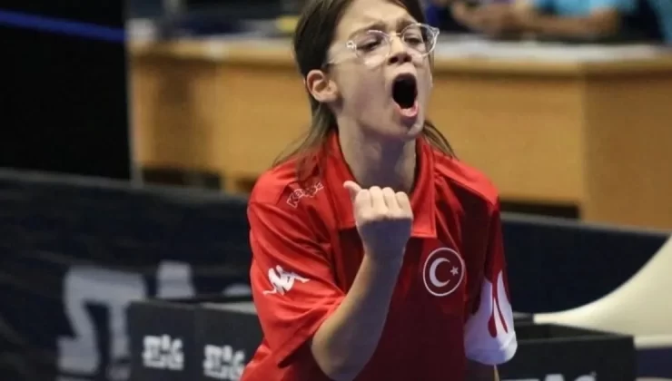 Muğlalı masa tenisi sporcusu Türkiye’yi temsil etti