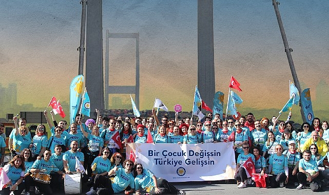 TEGV koşucuları 46. İstanbul Maratonu’nda adımlarını nitelikli eğitim desteği için atacak